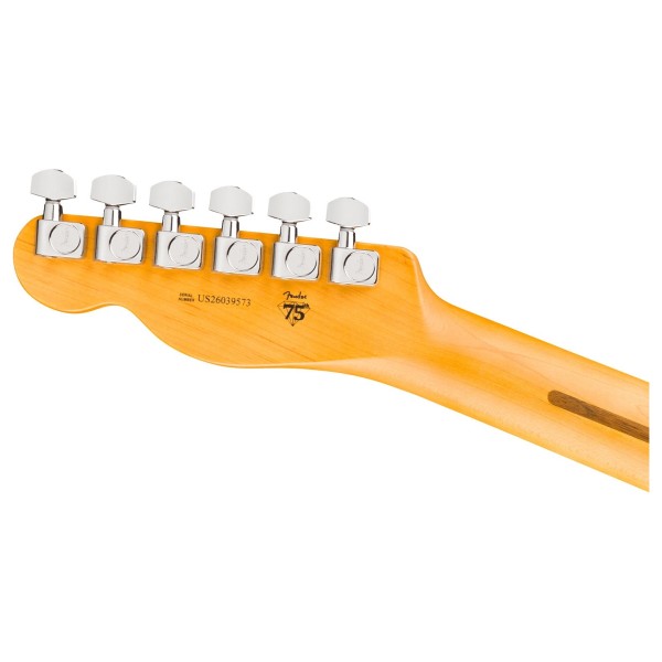 Fender American Professional Telecaster RW, Natural - back of headstock