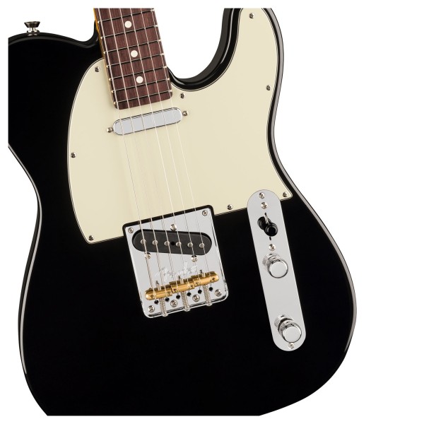 Fender American Professional Telecaster RW, Black - hardware