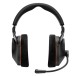 MMX 230 Wireless Gaming Headset, Black - Front