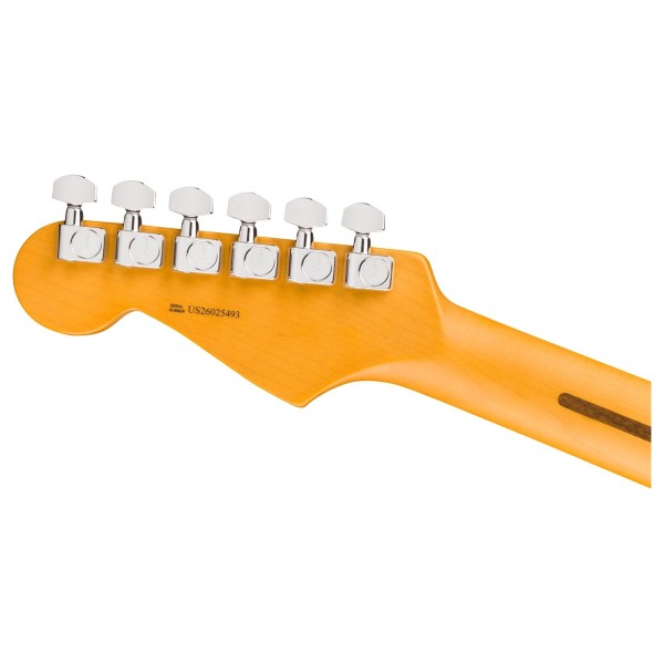 Fender American Professional Stratocaster HSS RW, Dark Night - back of headstock
