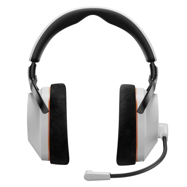 MMX 230 Wireless Gaming Headset, White - Front