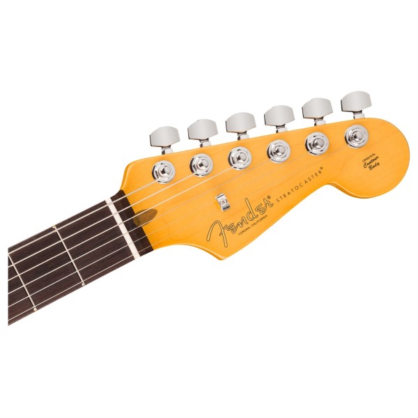 Fender American Professional Stratocaster HSS RW, 3-Color Sunburst - headstock