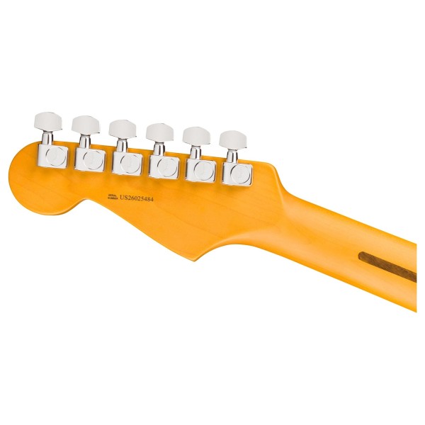 Fender American Professional Stratocaster HSS RW, 3-Color Sunburst - back of headstock