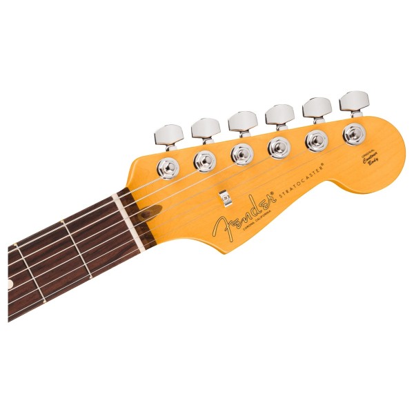 Fender American Professional Stratocaster HSS RW, Aged Cherry Burst - headstock