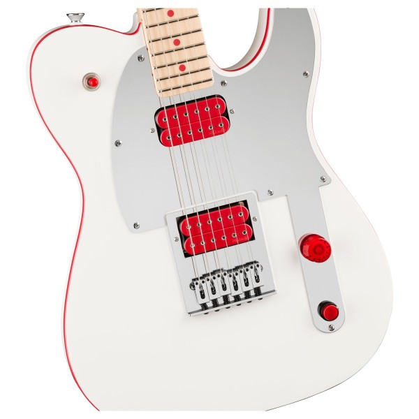 Fender John 5 Ghost Telecaster, White - hardware