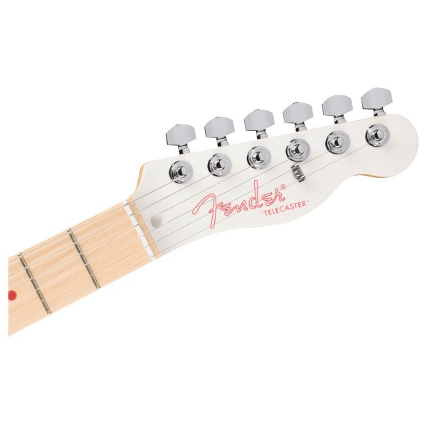 Fender John 5 Ghost Telecaster, White - headstock