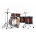 Pearl Decade Maple 22'' 6pc Drum Kit w/Hardware, Satin Brown Burst