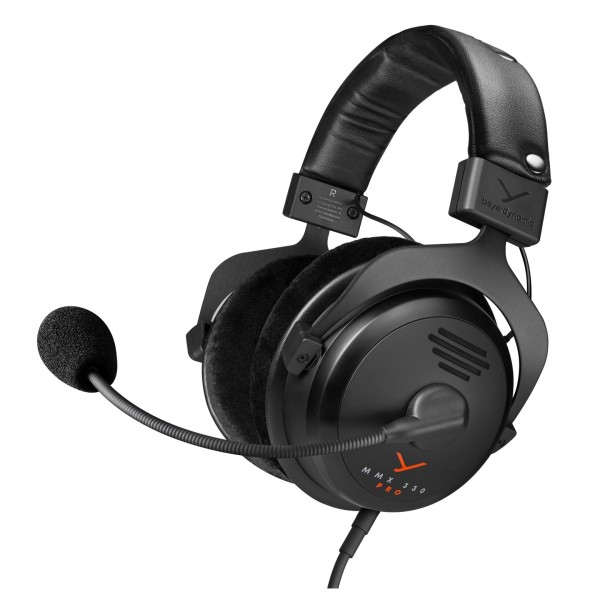 Beyerdynamic MMX 330 PRO Open-Back Premium Gaming Headset - Angled