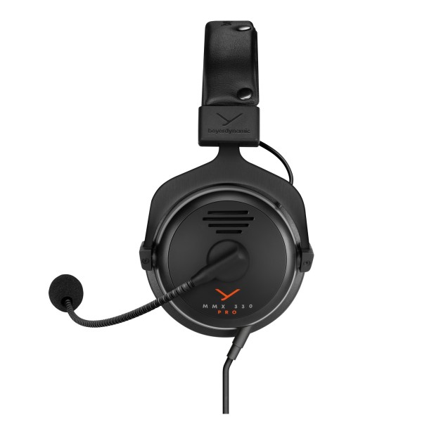 MMX 330 Pro Gaming Headset, Black - Side
