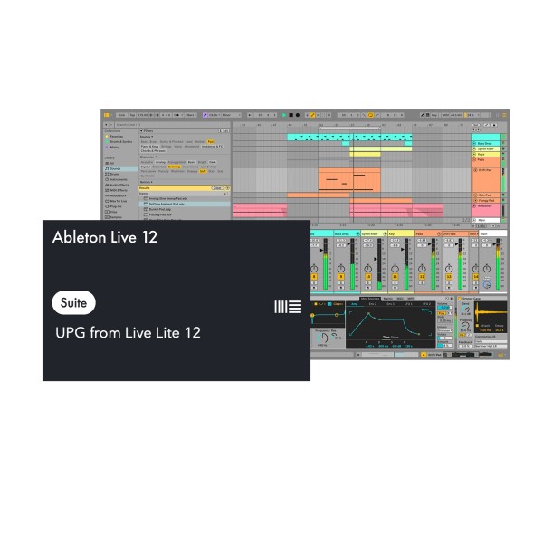 Ableton Live 12 Suite, UPG from Live Lite at Gear4music