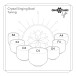 Gear4music Life Seven Piece Crystal Singing Bowl Set & Bags, 432Hz