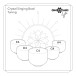 Gear4music Life Five Piece Crystal Singing Bowl Set & Bags, 432Hz