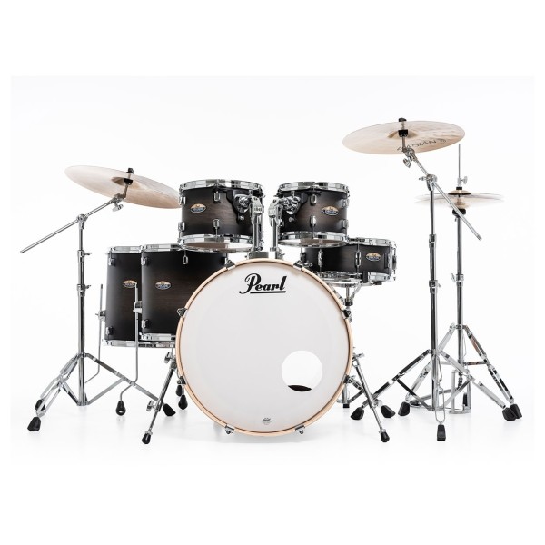 Pearl Decade Maple 22'' 6pc Shell Pack w/HW, Black Burst