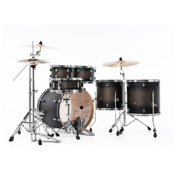 Pearl Decade Maple 22'' 6pc Shell Pack w/HW, Black Burst