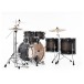 Pearl Decade Maple 22'' 6pc Shell Pack w/HW, Black Burst