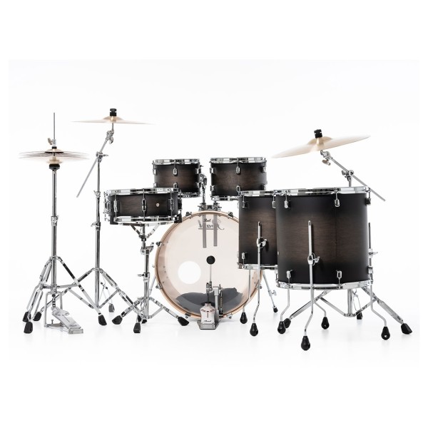 Pearl Decade Maple 22'' 6pc Shell Pack w/HW, Black Burst