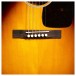 Martin DSS-14E Road Series Dreadnought, Burst - bridge