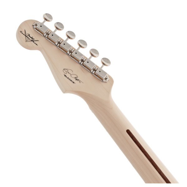 Fender Custom Shop Eric Clapton Signature Stratocaster, Maple Fingerboard, Black - back of headstock