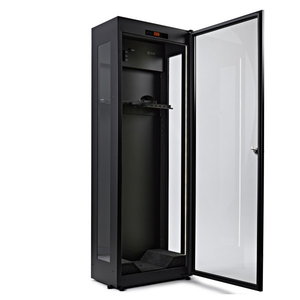 G4M ClimateLock Display Cabinet for Bass Guitars