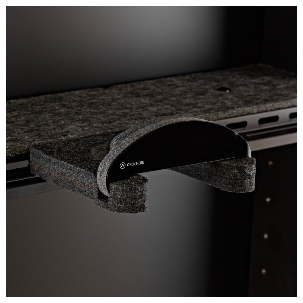 G4M ClimateLock Display Cabinet for Bass Guitars