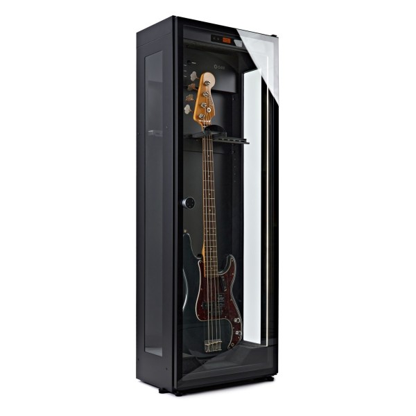 G4M ClimateLock Display Cabinet for Bass Guitars