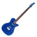 Danelectro Baritone, Blue Metalfake - Main Image
