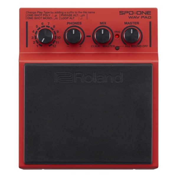 Roland SPD:ONE WAV Trigger Pad with Power Supply