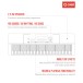 G4M KB-i 61 Key Keyboard, Complete Pack