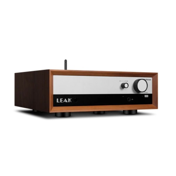 LEAK TruStream Music Streamer, Walnut - rightb 