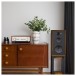 LEAK TruStream Music Streamer, Walnut - lifestyle 2