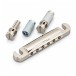 Gotoh GE101Z Zinc Die-cast Stoptail Tailpiece Bridge, Nickel