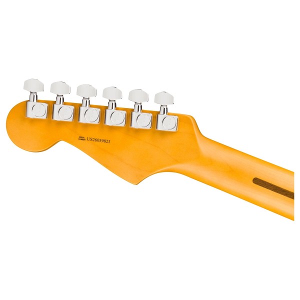 Fender American Professional Stratocaster MN, 3-Color Sunburst - back of headstock