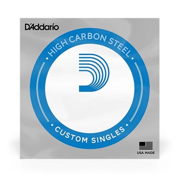 D'Addario Single Plain Steel 020