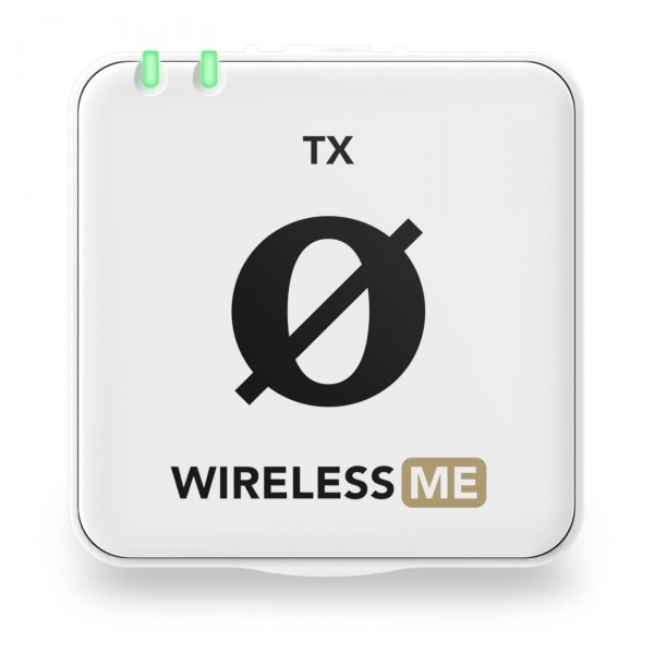 Rode Wireless ME Dual Compact Wireless Microphone System, White - TX