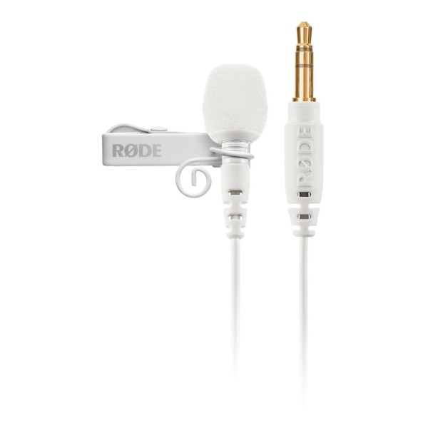 Rode Lavalier GO, White - Front