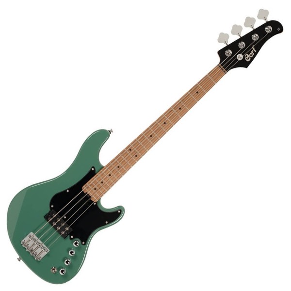 Cort GB Short Scale Bass, Forest Green