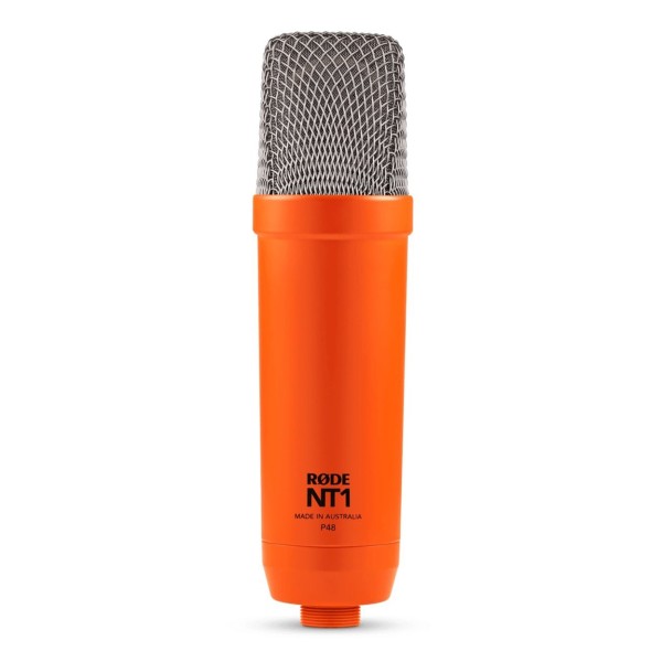 Rode NT1 Signature Series Condenser Microphone, Orange - Rear