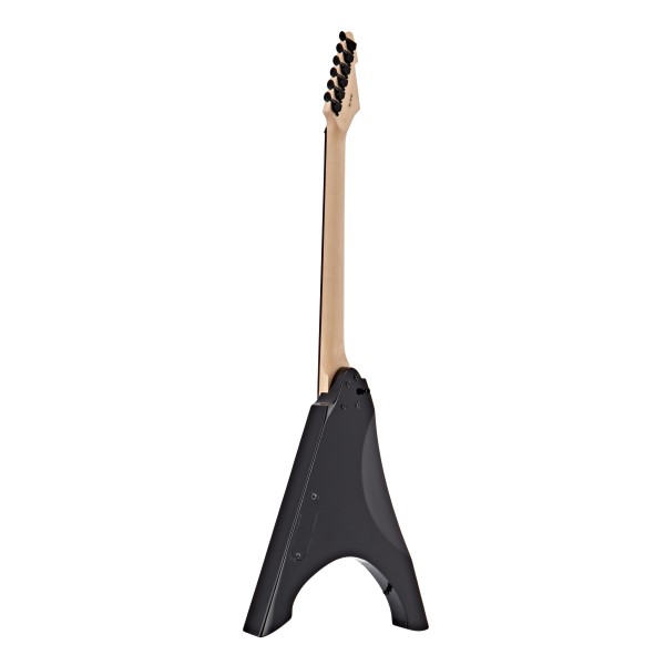 Harlem V Electric Guitar by Gear4music, Black back