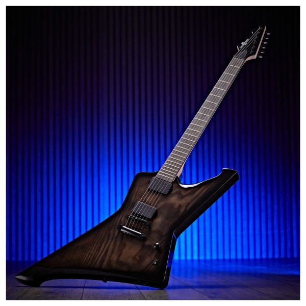 Harlem Z Electric Guitar by Gear4music, Black