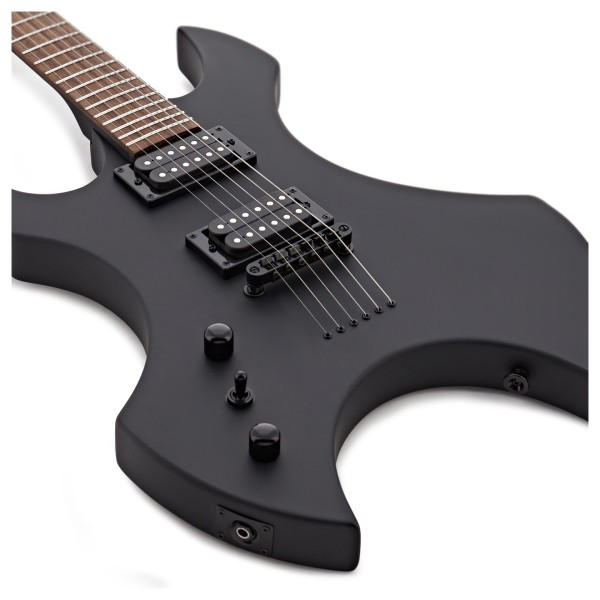 Harlem X Left-Handed HT Electric Guitar, Black