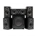 Wharfedale Diamond 9.1 5.1 Home Cinema Speaker Package, Black - main 