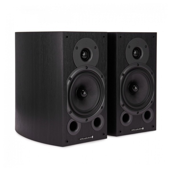 Wharfedale Diamond 9.1 5.1 Home Cinema Speaker Package, Black bookshelf 1