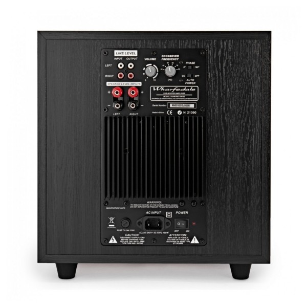 Wharfedale Diamond 9.1 5.1 Home Cinema Speaker Package, Black sub 2