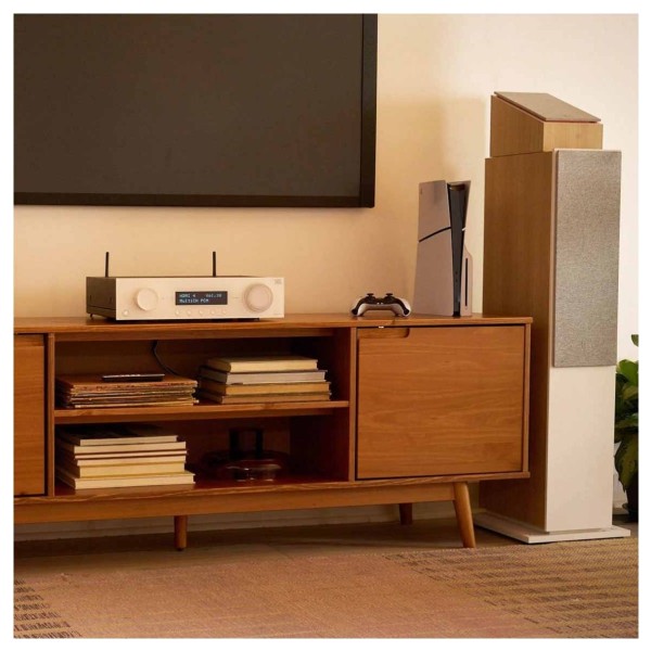 JBL MA510 5.2 Channel 8K AV Receiver, White liofestlye 2 