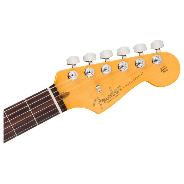 Fender American Professional Stratocaster RW, Black - headstock