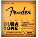 Fender Dura-Tone 880CL Acoustic Guitar Strings, Coated 80/20 Bronze, Gauges .011-.052