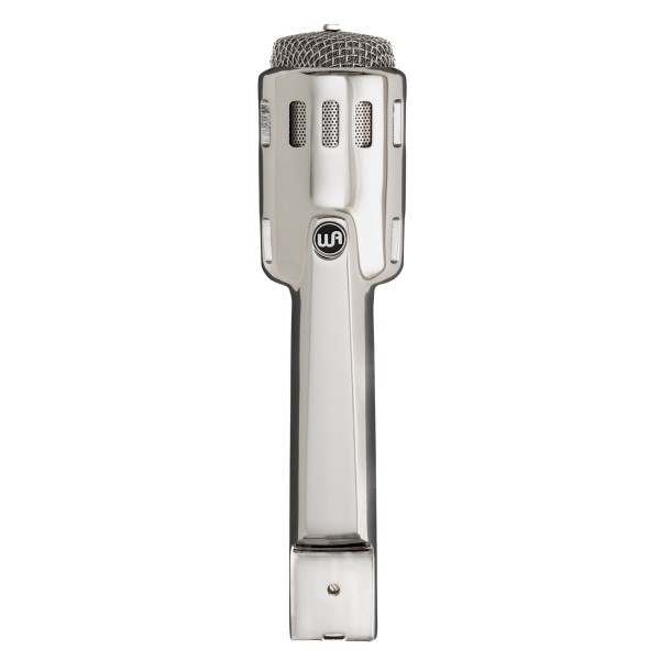 Warm Audio Retro 64 Dynamic Microphone, Chrome - Front