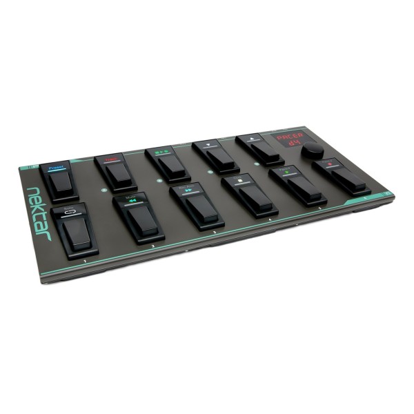 Nektar Pacer MIDI DAW Footswitch Controller - Angle Left