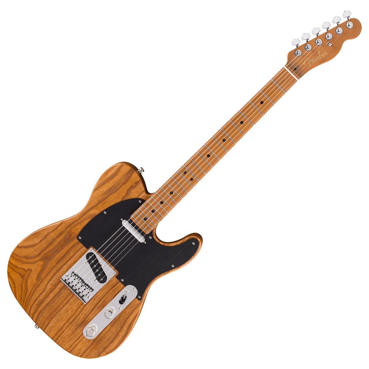 Fender Limited Edition American Ultra II Telecaster Roasted Ash RMN Natural