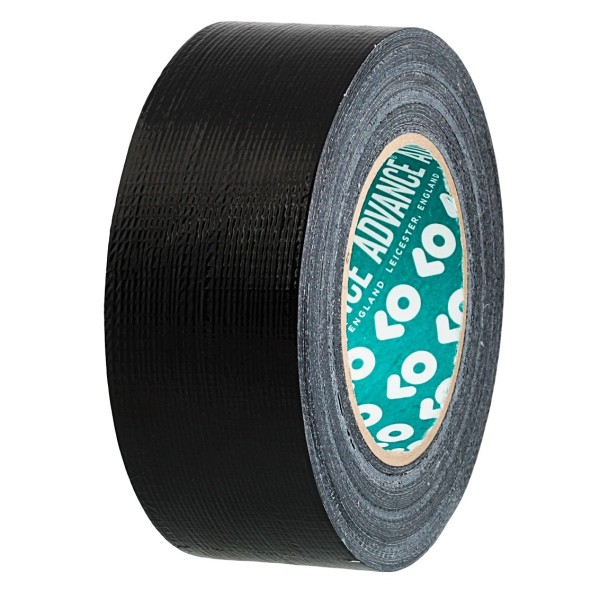 Advance Tapes Cloth Gaffer Tape 50mm x 50m, Black